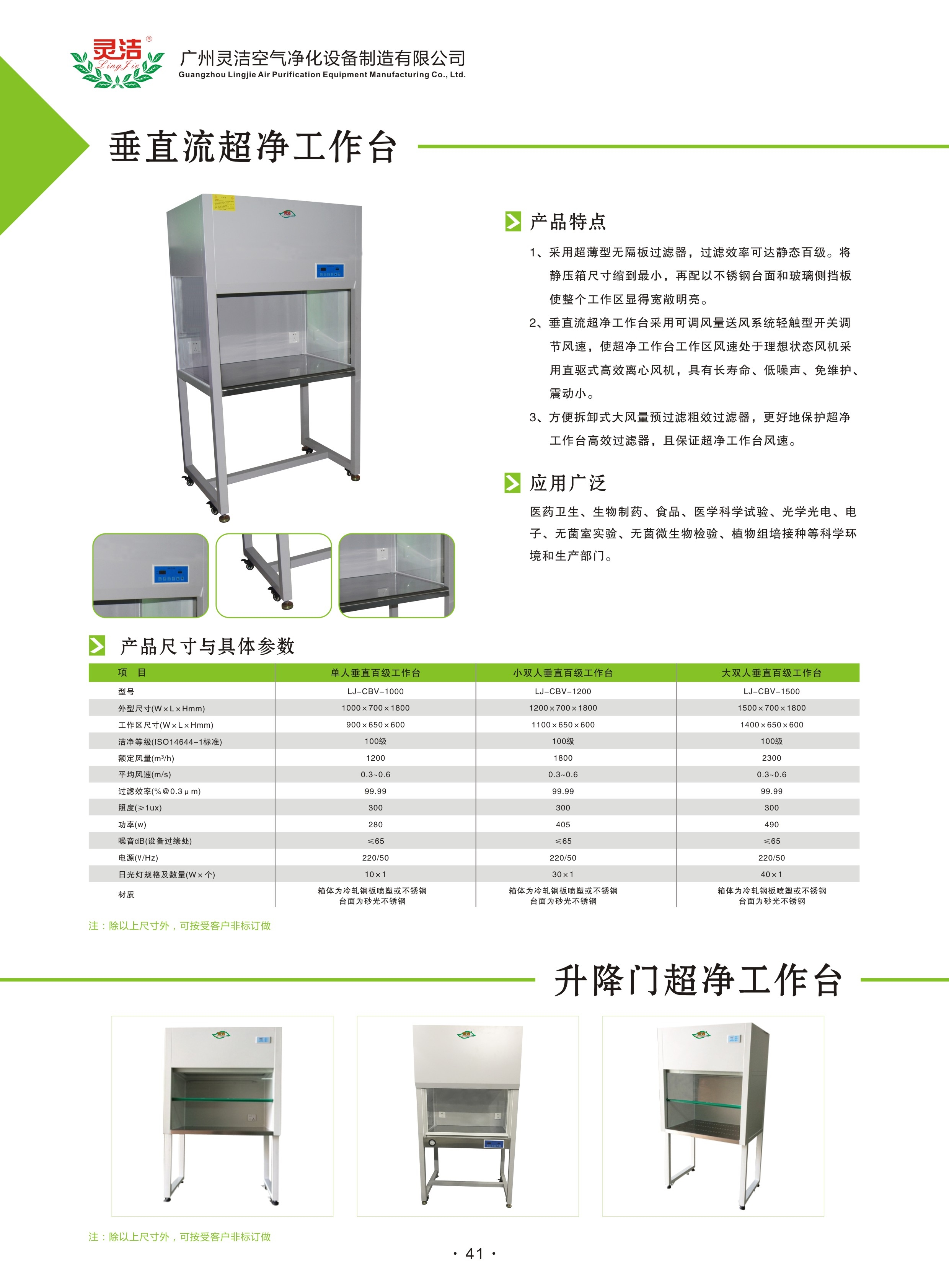 潔凈工作臺